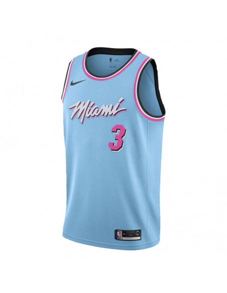 Camiseta Dwyane Wade Miami Heat City Edition 2019 | Basket ...