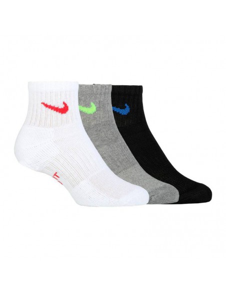 Calcetines Nike Everyday tobilleros tricolor (pack de 3) | BasketWorld