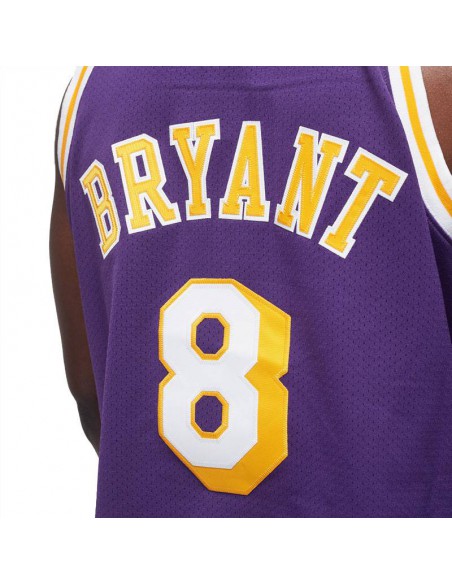 AUTHENTIC JERSEY KOBE BRYANT 8 LAKERS AWAY '96