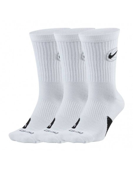 Prevalecer alfombra Skalk Calcetines baloncesto Nike Crew Everyday blancos (3 pack) | BasketWorld