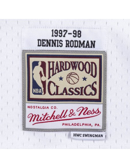 DENNIS RODMAN CHICAGO BULLS HARDWOOD CLASSICS 97-98