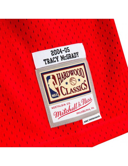 TRACY MCGRADY HOUSTON ROCKETS RED HARDWOOD CLASSICS 04-05