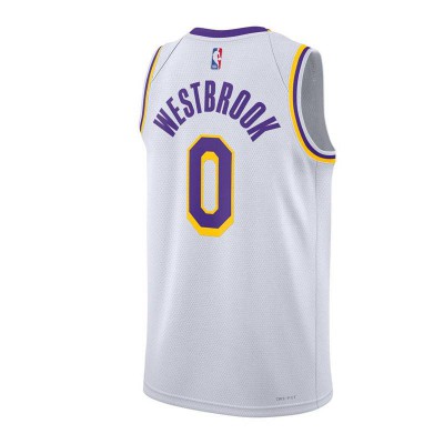 RUSSELL WESTBROOK LOS ANGELES LAKERS ICON EDITION SWINGMAN JERSEY 22-23