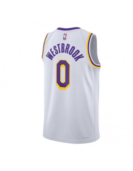 RUSSELL WESTBROOK LOS ANGELES LAKERS ICON EDITION SWINGMAN JERSEY 22-23