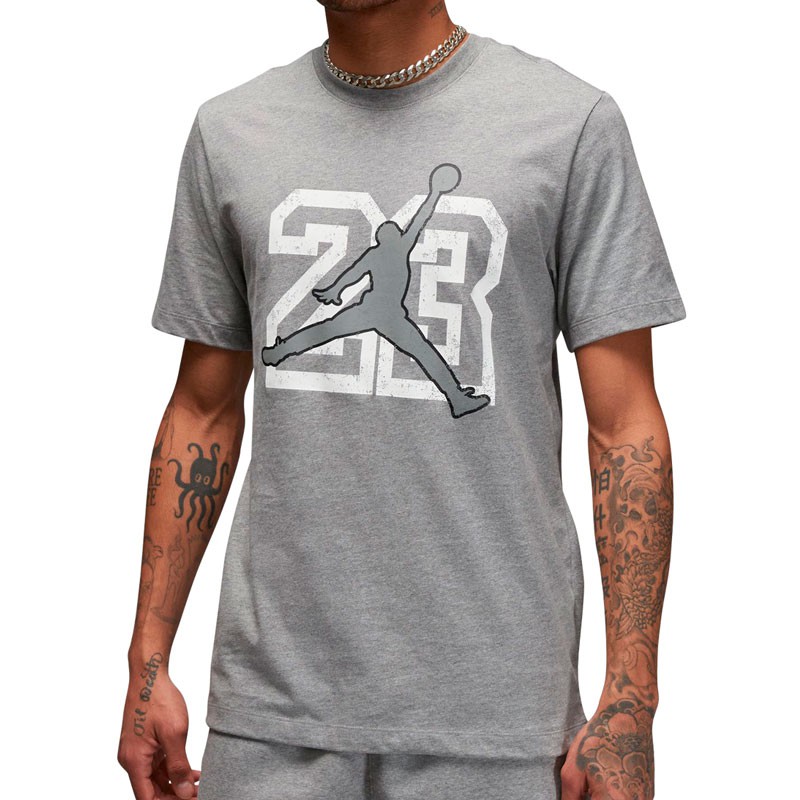 Camiseta de manga corta Jordan 23 flight essentials gris adulto